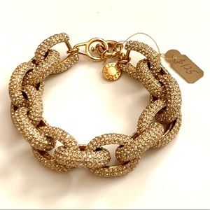 J.Crew 🔗 Classic Pave Link Bracelet